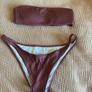 VS PINK ribbed bikini